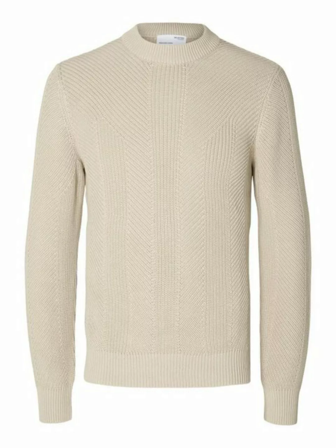 SELECTED HOMME Sweatshirt SLHCARL LS KNIT STU CREW NECK W günstig online kaufen