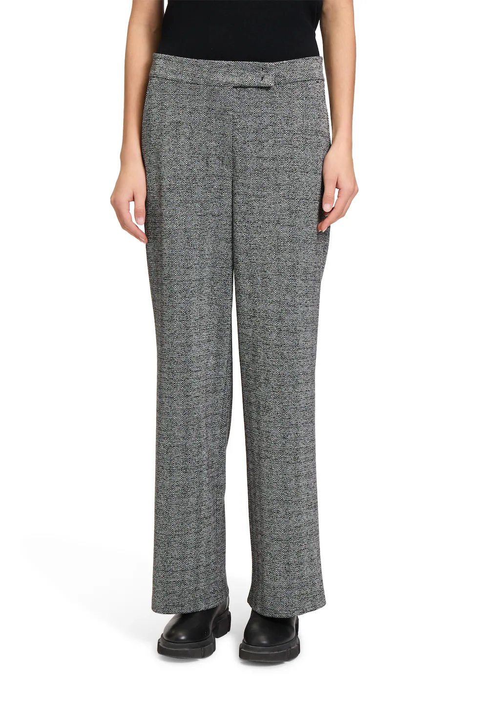 Betty&Co Stoffhose "Betty & Co Damen Stoffhose mit Lurexfaden" günstig online kaufen