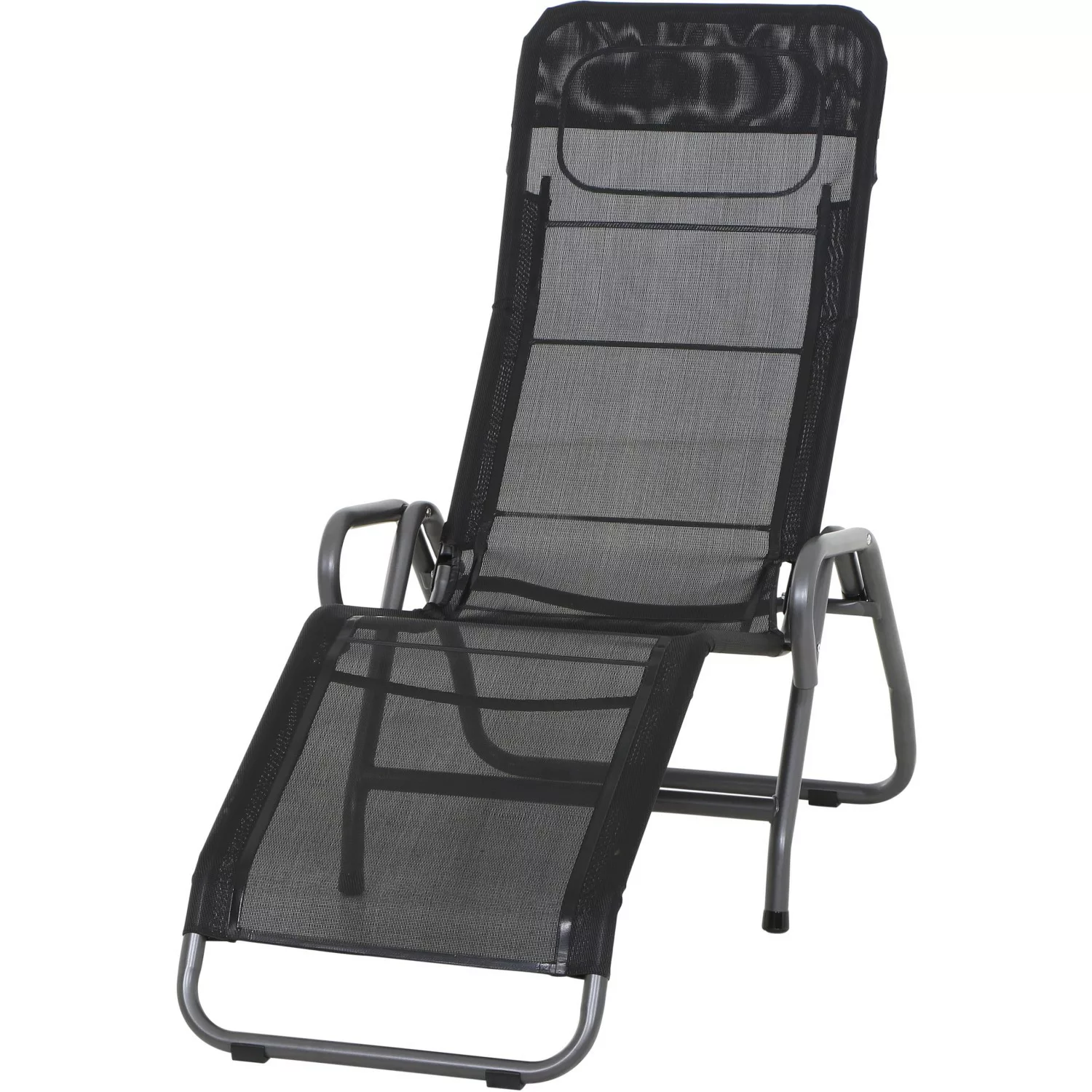 Siena Garden Relaxliege  Bito ¦ schwarz ¦ Maße (cm): B: 72 H: 118 Garten > günstig online kaufen