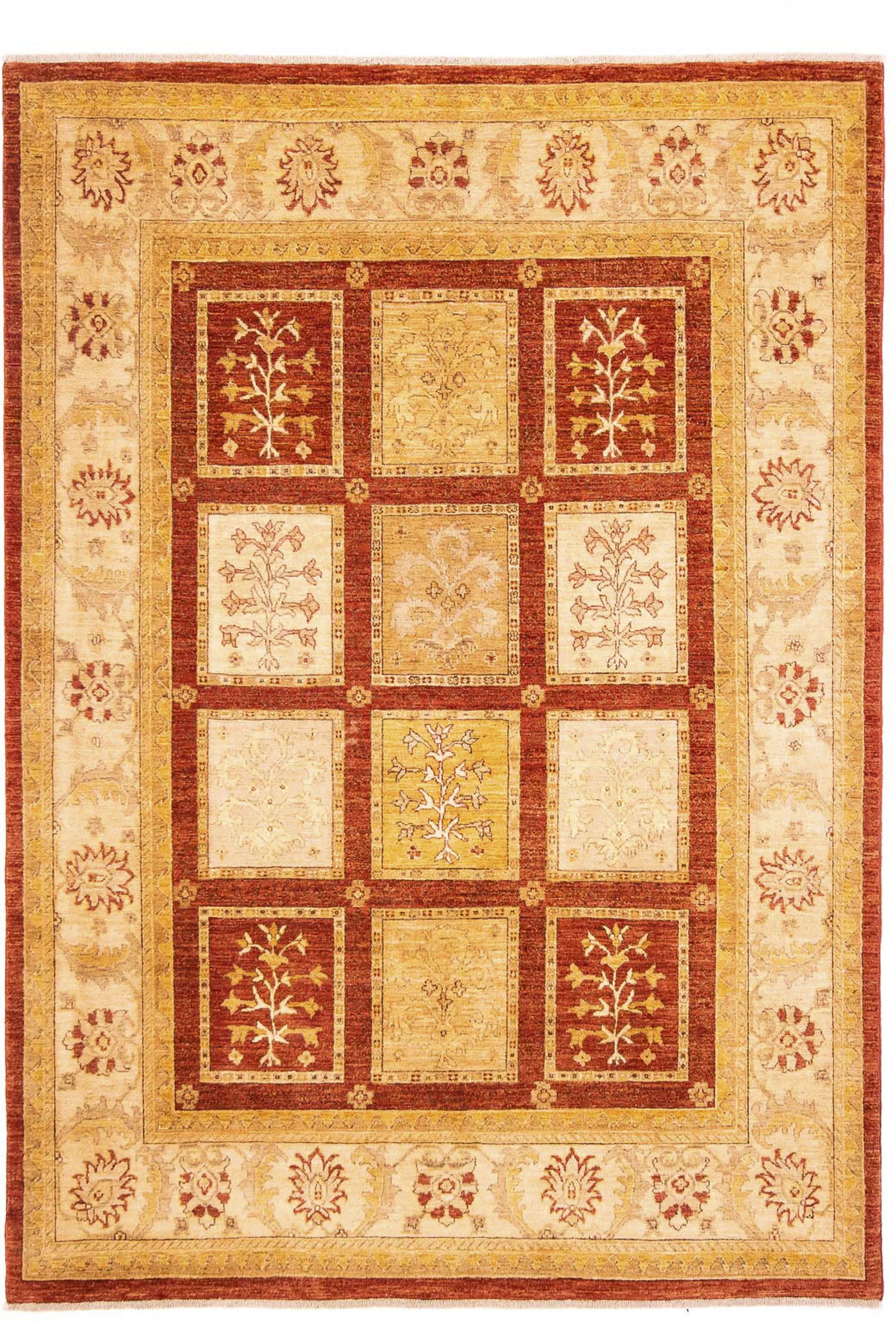 morgenland Orientteppich »Ziegler - 252 x 197 cm - rost«, rechteckig, Wohnz günstig online kaufen