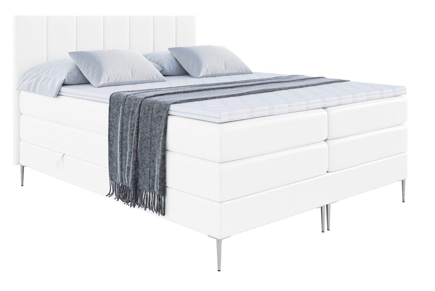 ALTDECOR Boxspringbett MOETI-F KING (Multipocket-Matratze H4, günstig online kaufen