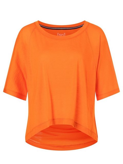 SUPER.NATURAL T-Shirt Merino T-Shirt W LIQUID FLOW TEE geruchshemmender Mer günstig online kaufen