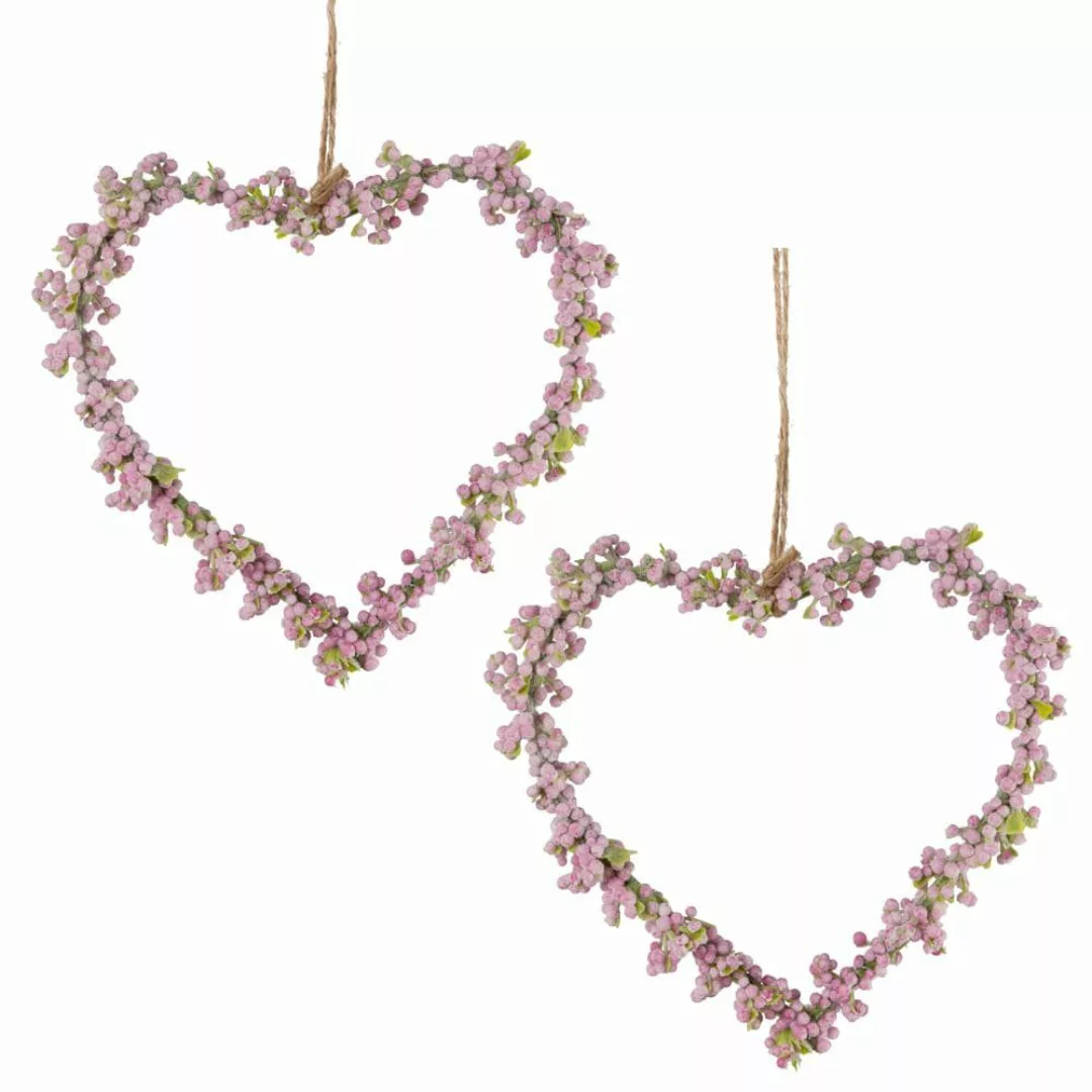 matches21 HOME & HOBBY Dekokranz Blumenherz günstig online kaufen