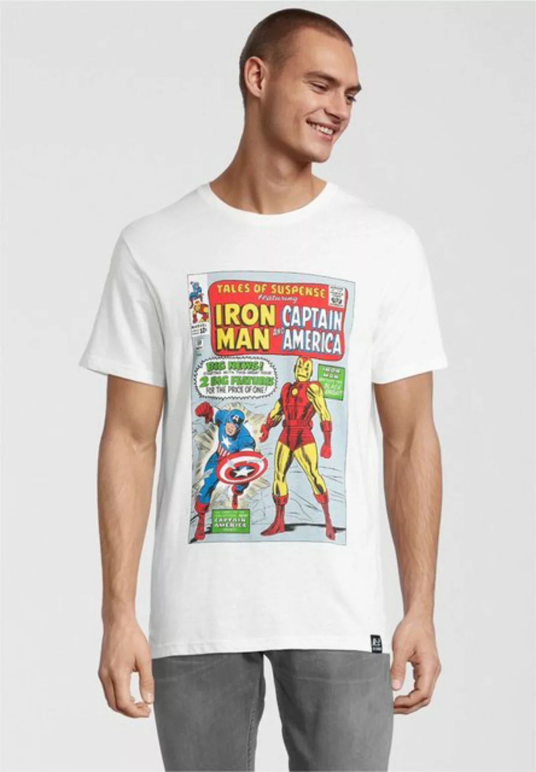 Recovered T-Shirt Marvel Tales Of Suspense (1-tlg) mit angesagten Marvel Co günstig online kaufen