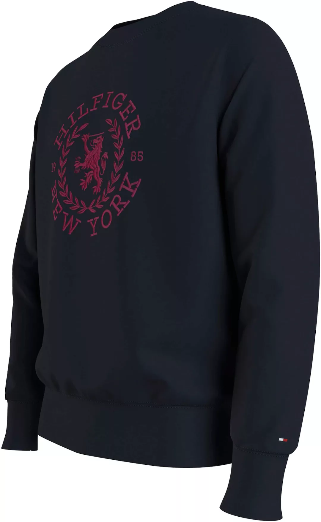 Tommy Hilfiger Sweatshirt BIG ICON CREST SWEATSHIRT mit großem Logo auf der günstig online kaufen