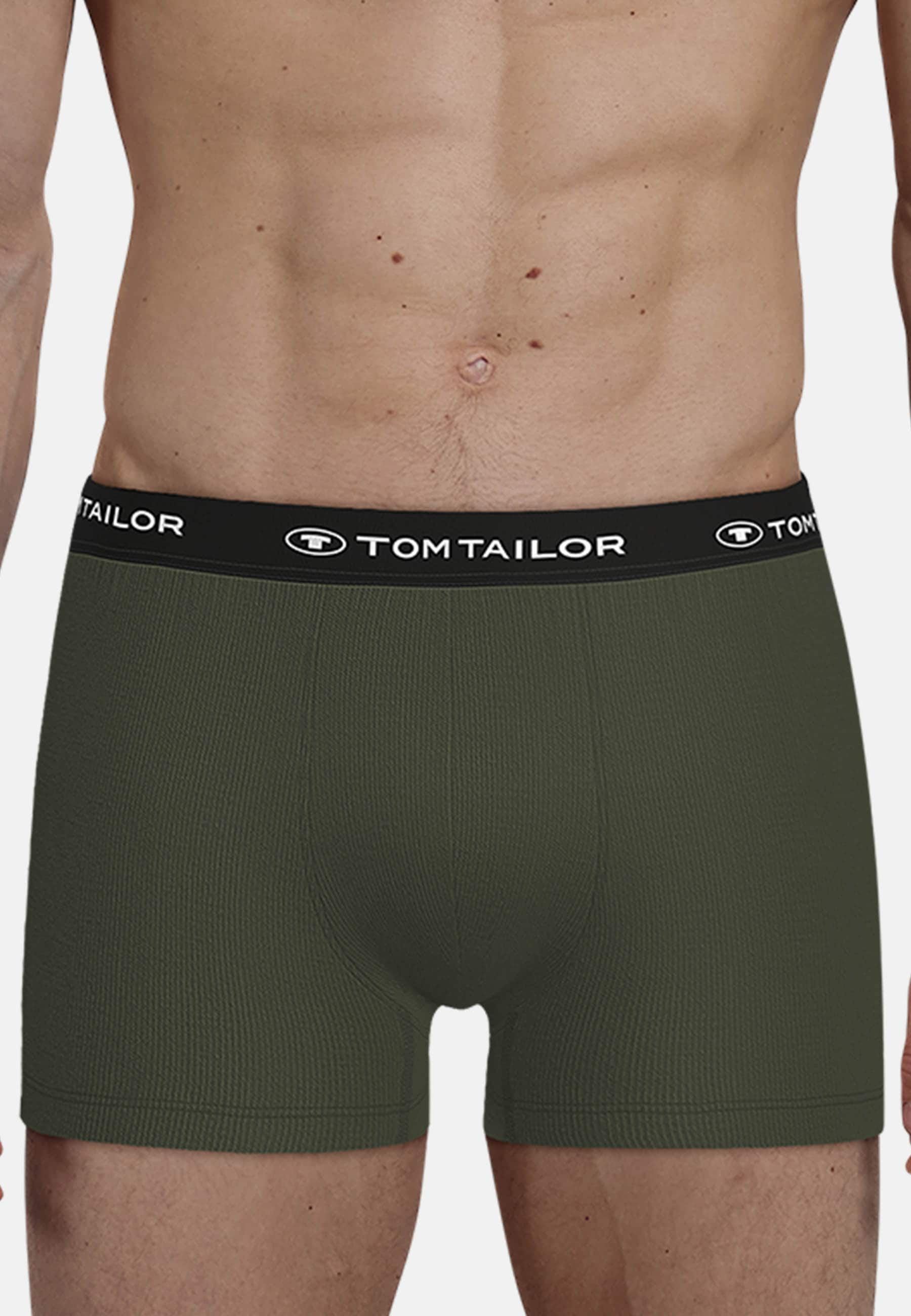 TOM TAILOR Boxershorts "Buffer", (3er Pack), mit angenehmen Logobund günstig online kaufen