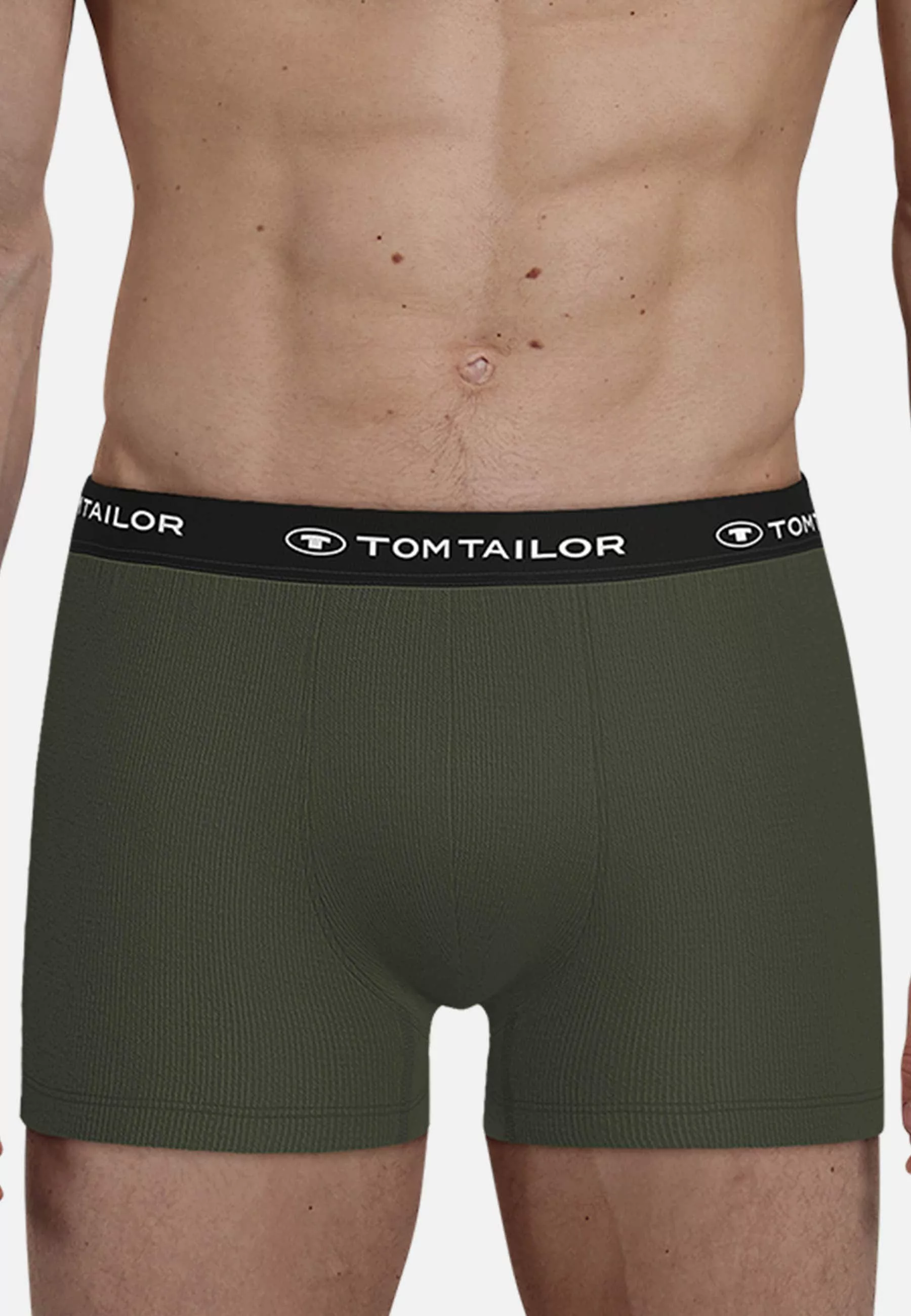 TOM TAILOR Boxershorts "Buffer", (3er Pack), mit angenehmen Logobund günstig online kaufen