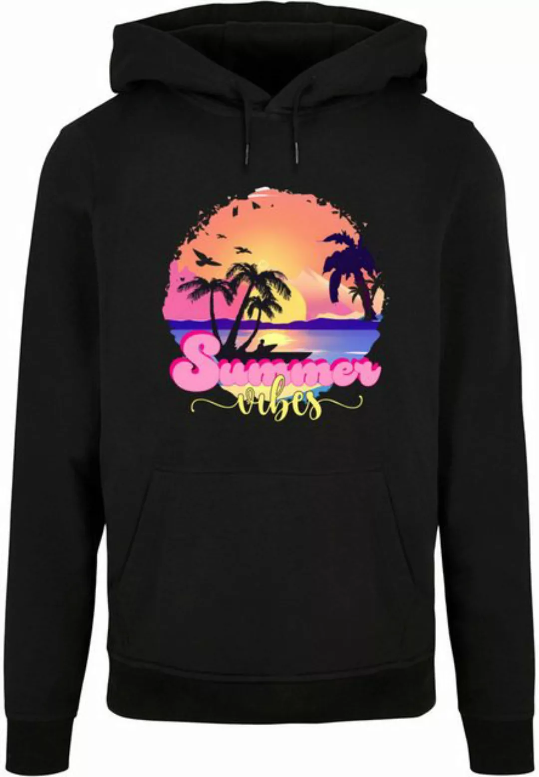 Merchcode Kapuzensweatshirt "Merchcode Herren Summer Vibes Sunset Basic Hoo günstig online kaufen