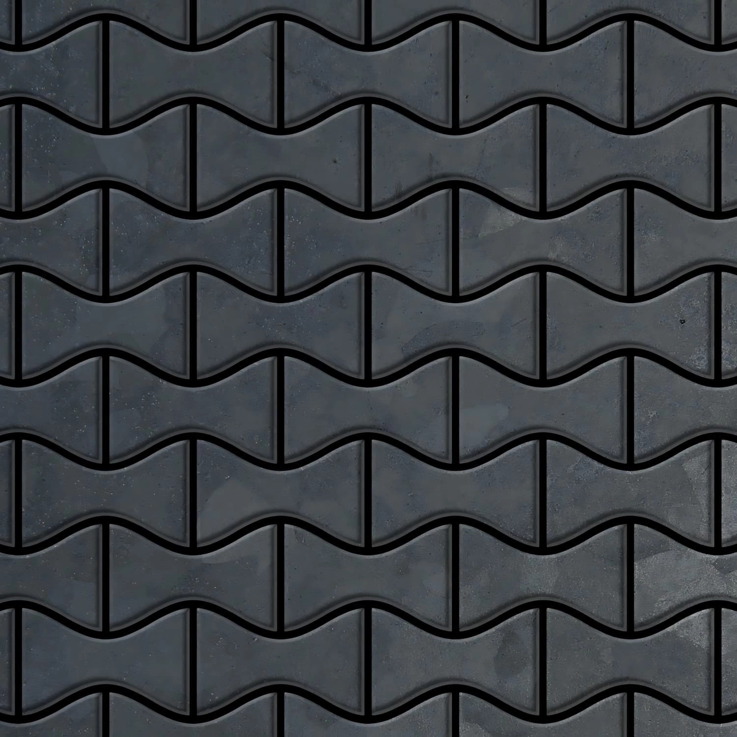 ALLOY Mosaik Fliese Massiv Metall Rohstahl Gewalzt Grau 1,6mm Stark Kismet- günstig online kaufen
