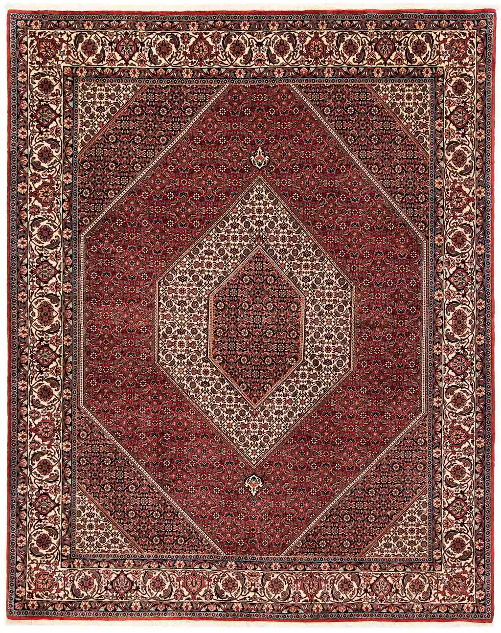 morgenland Orientteppich »Perser - Bidjar - 252 x 205 cm - dunkelrot«, rech günstig online kaufen