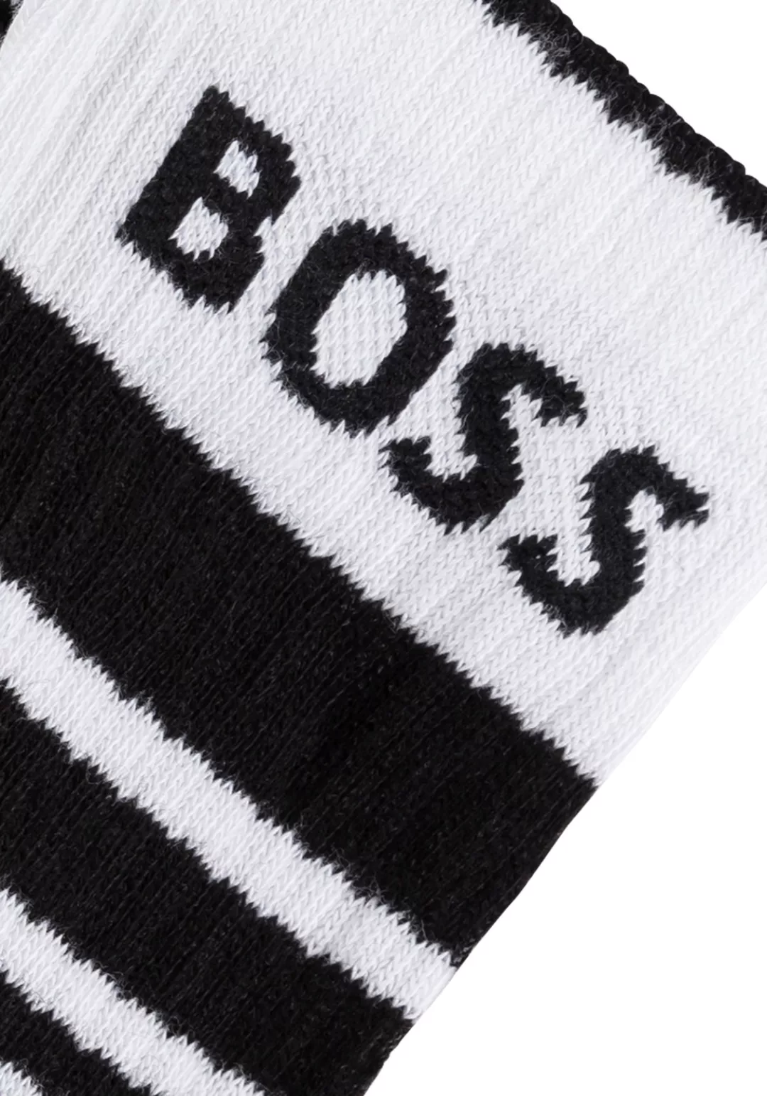 BOSS Freizeitsocken "3P QS Rib Stripe CC", (Packung, 3 Paar), mit BOSS Logo günstig online kaufen