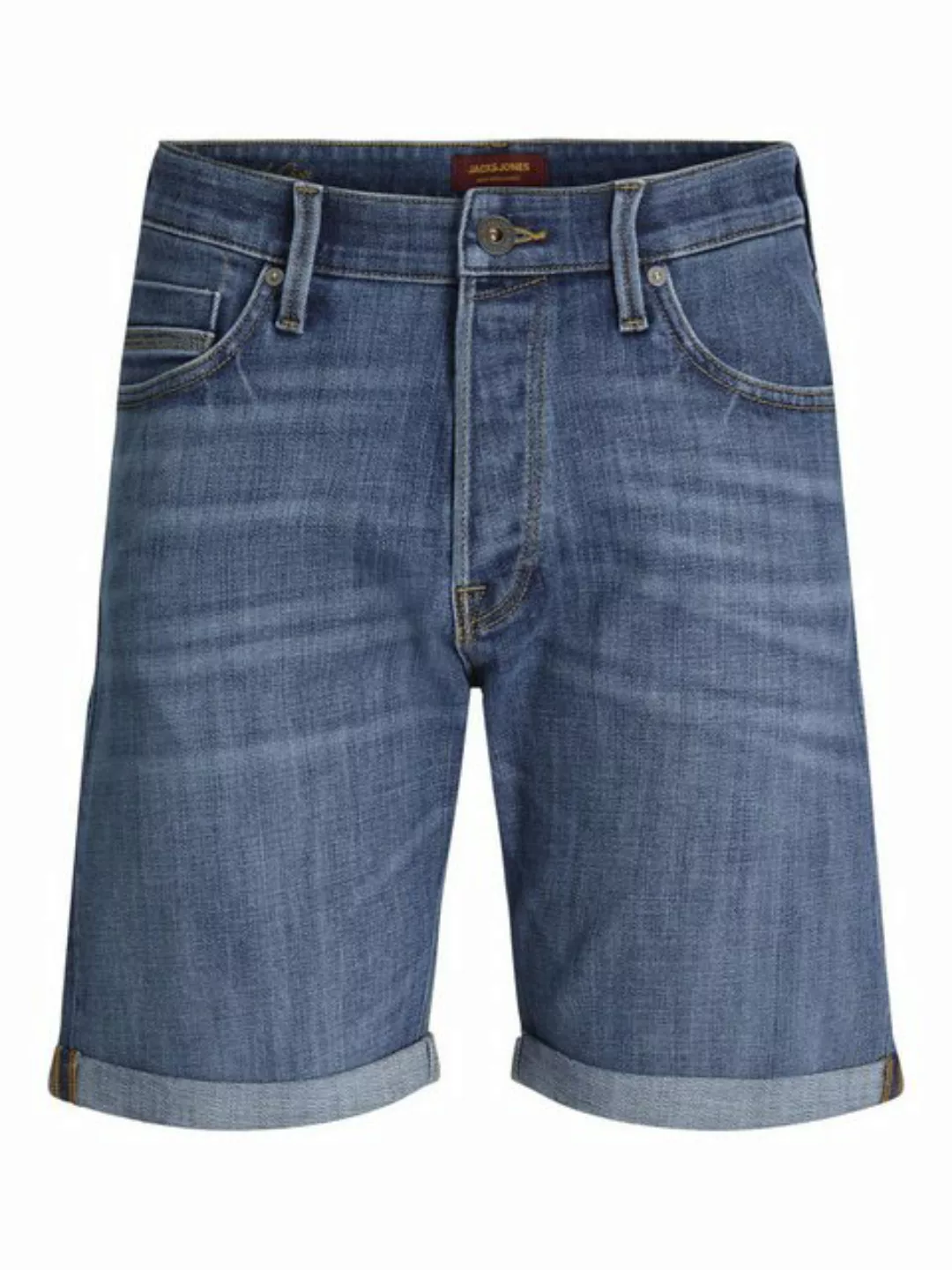 Jack & Jones Herren Jeans Short JJICHRIS JJWOOD GE 415- Relaxed Fit - Blau günstig online kaufen