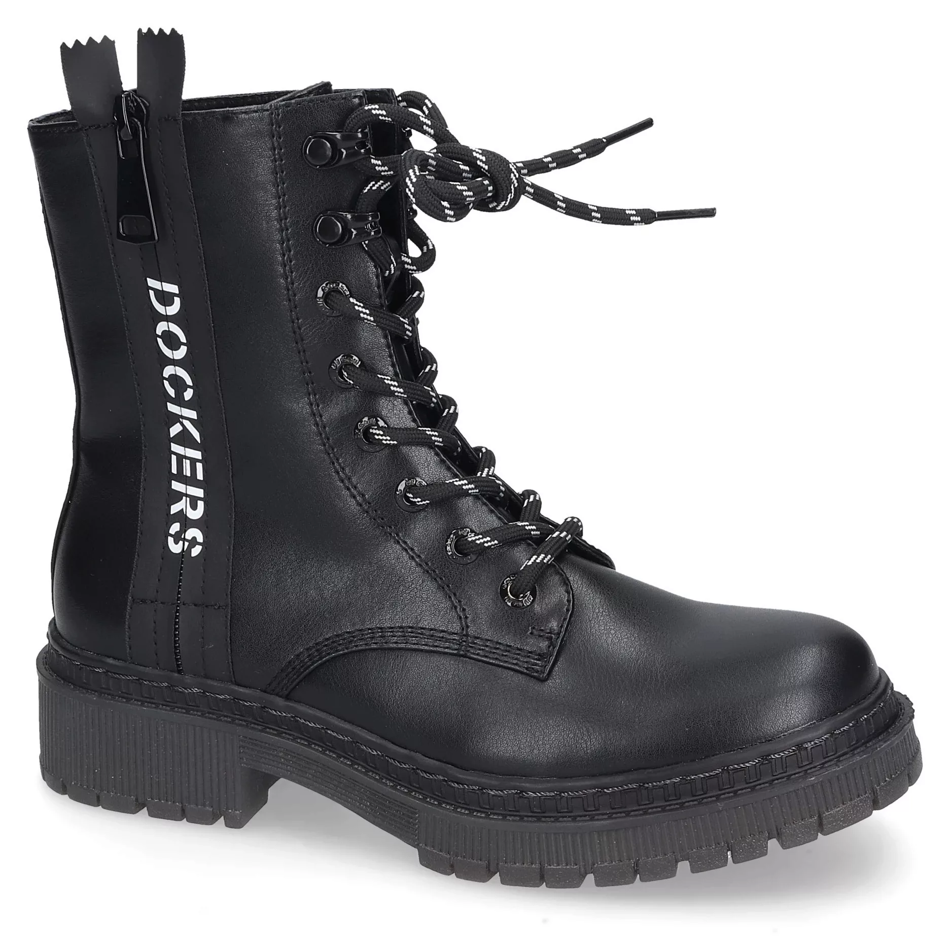 Dockers by Gerli Schnürstiefel, Biker Boots, Plateau Stiefel mit modischem günstig online kaufen