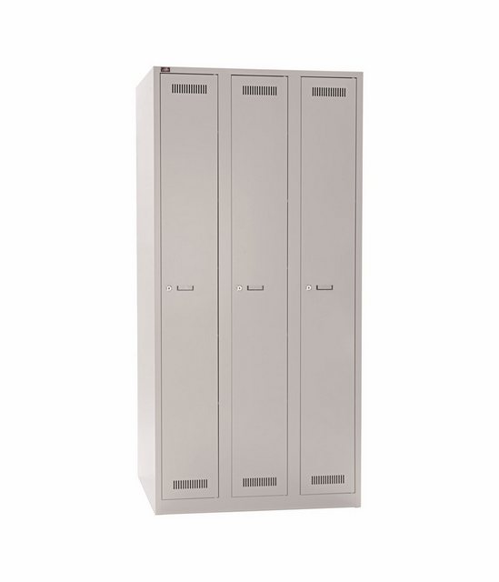 Bisley Spind Garderobenschrank LIGHT in - Maße: H 185 x B 90 x T 50 cm günstig online kaufen