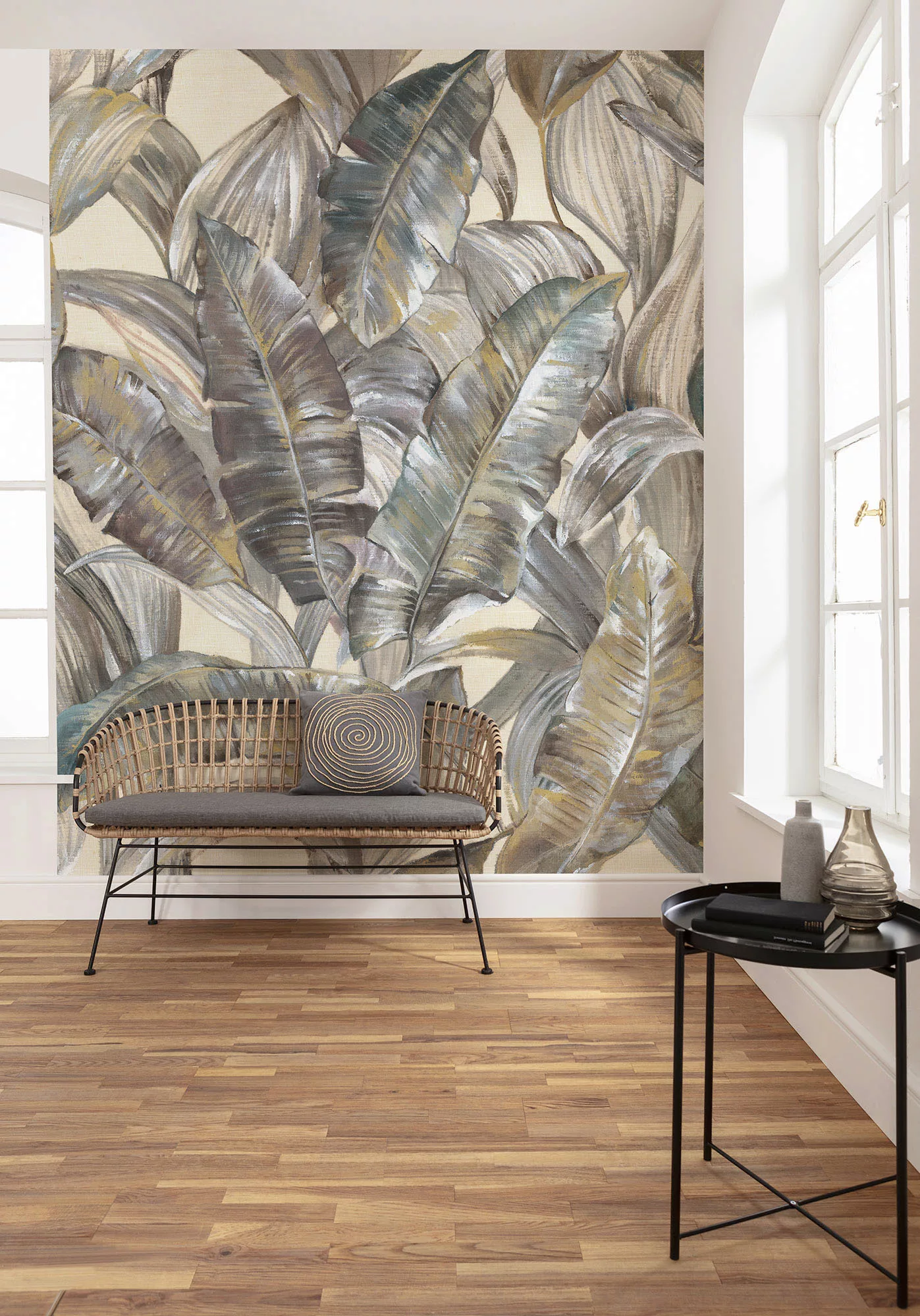 Komar Vliestapete »Graceful Gold«, 200x250 cm (Breite x Höhe), Vliestapete, günstig online kaufen