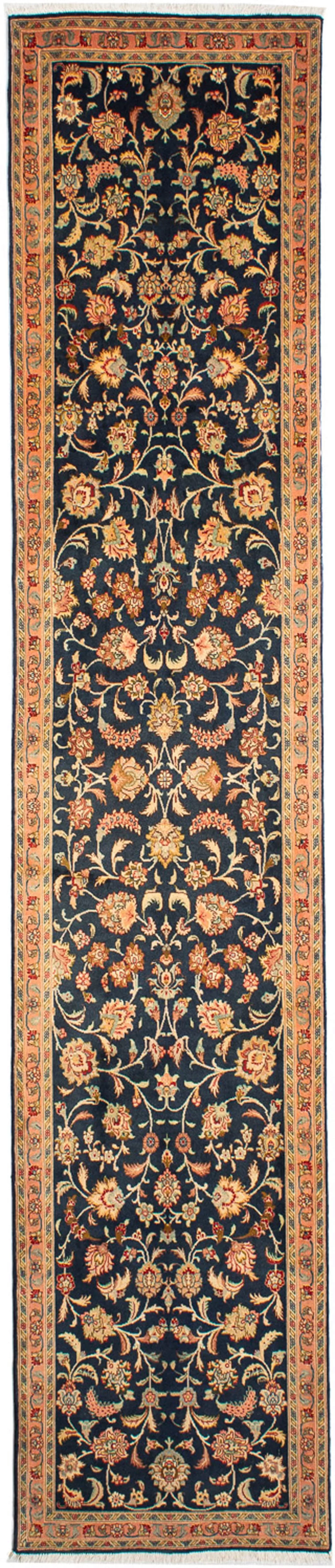 morgenland Orientteppich »Perser - Täbriz - Royal - 300 x 66 cm - dunkelbla günstig online kaufen