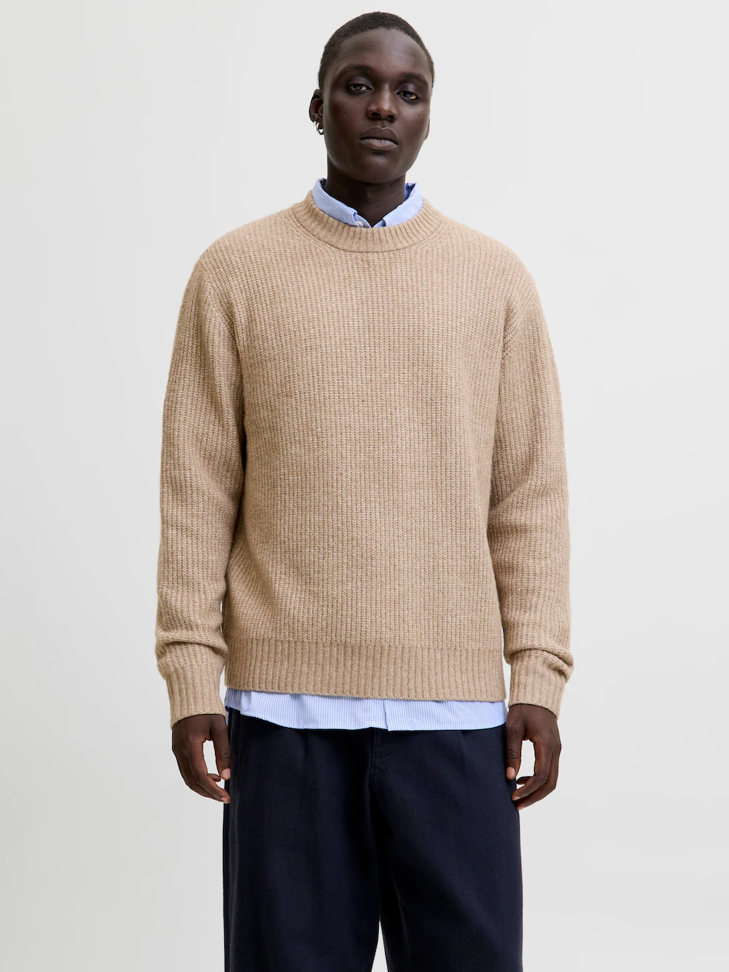 Jack & Jones Strickpullover "JORYORK OLLIE KNIT CREW NECK" günstig online kaufen