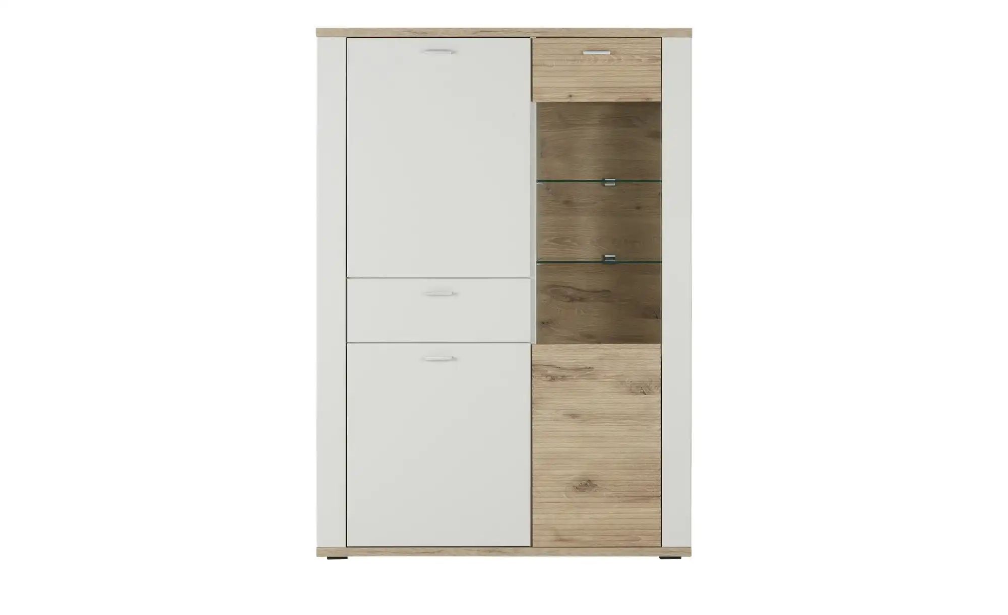 uno Highboard  Milano ¦ grau ¦ Maße (cm): B: 103 H: 145 T: 42.0 Kommoden & günstig online kaufen