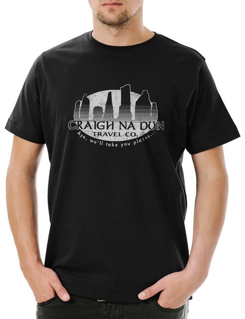 Urban Backwoods Print-Shirt Craigh Na Dun Travel Co. Herren T-Shirt Outland günstig online kaufen