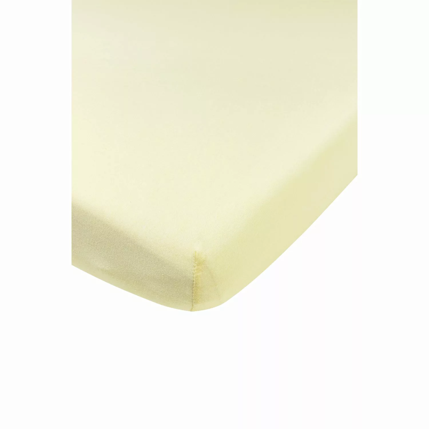 Meyco Home Spannbettlaken Soft Yellow, Jersey, günstig online kaufen