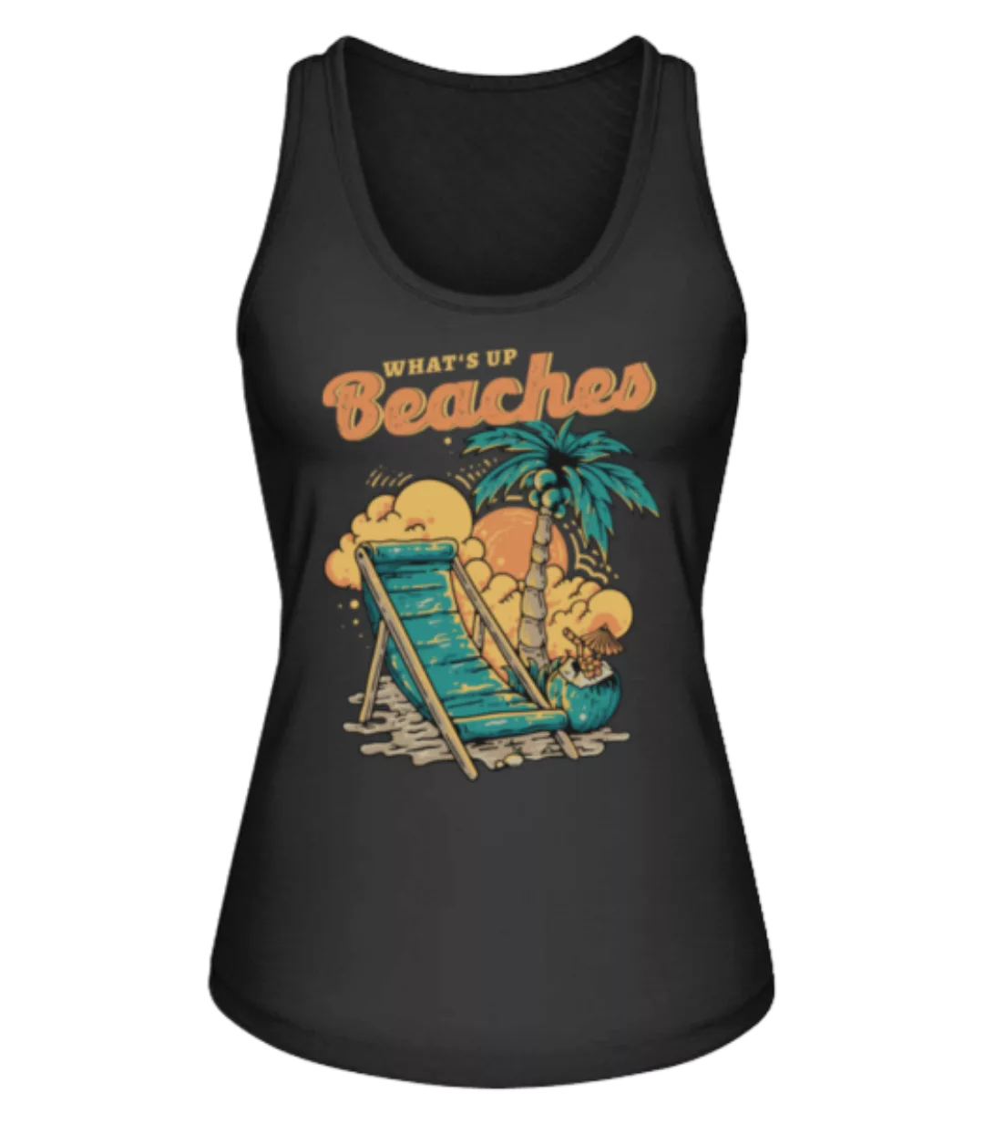 Whats Up Beaches · Frauen Bio Tank-Top Stanley Stella günstig online kaufen