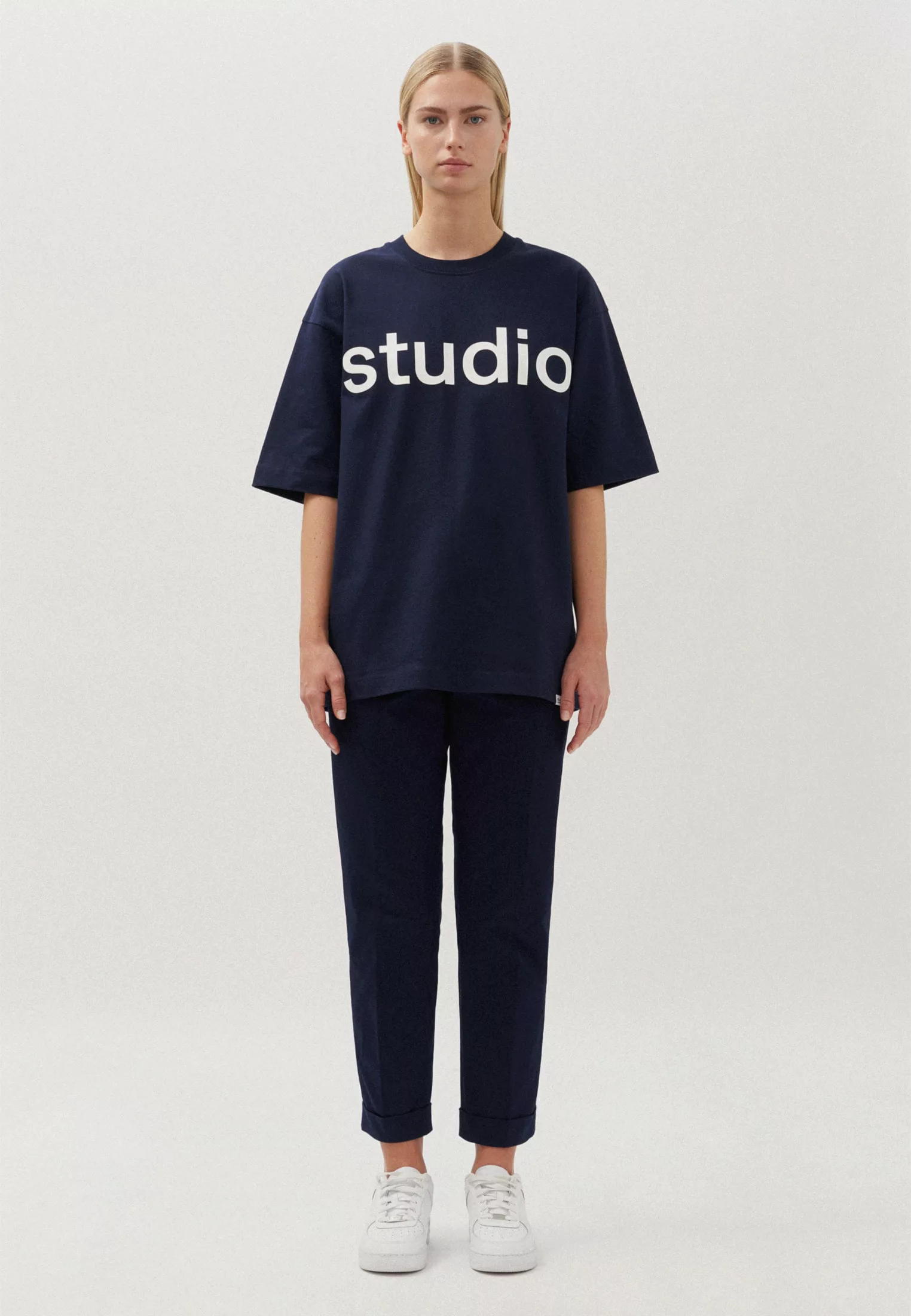 studio seidensticker T-Shirt "Studio", Kurzarm Rundhals Uni günstig online kaufen