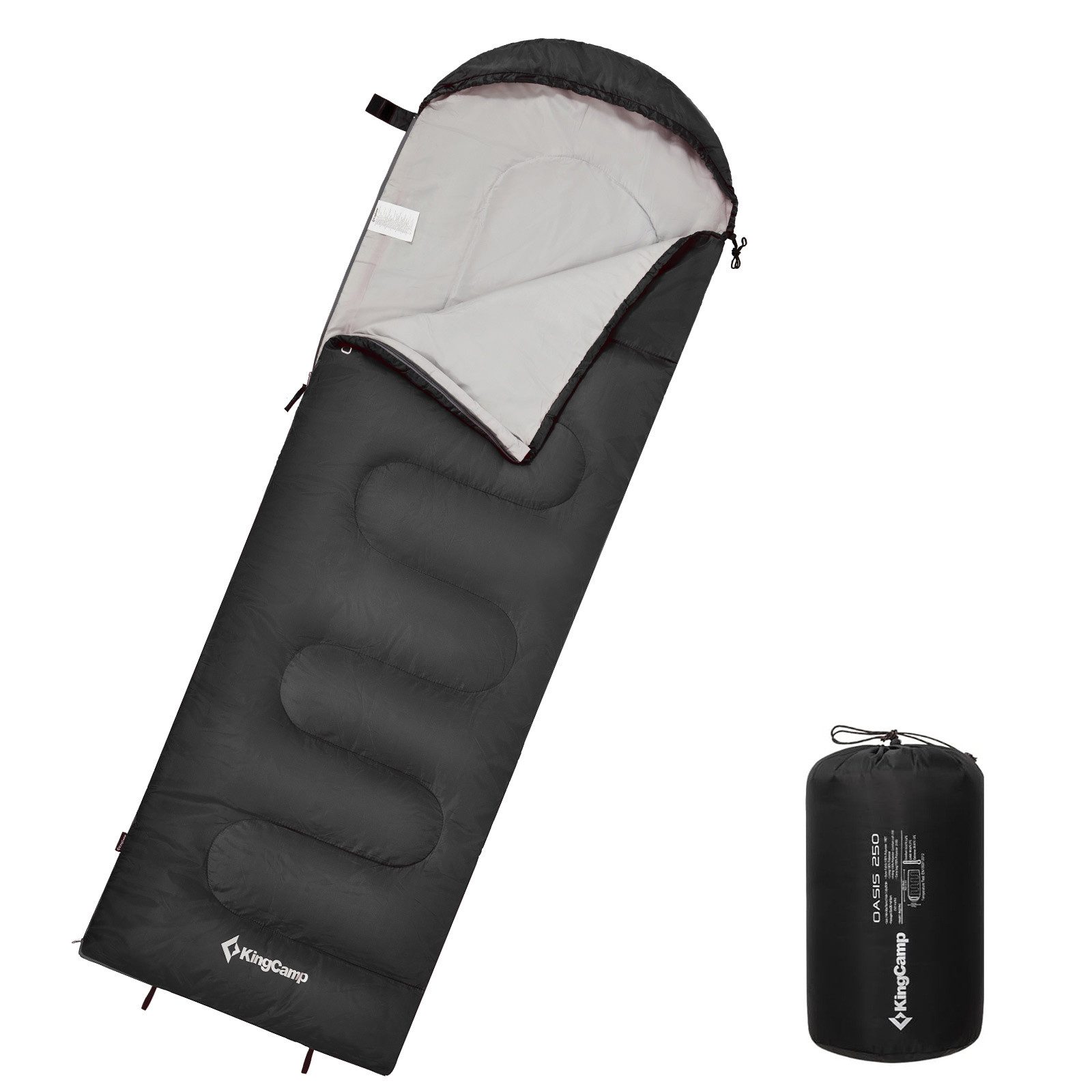 KingCamp Deckenschlafsack Decken Schlafsack Oasis 250 günstig online kaufen