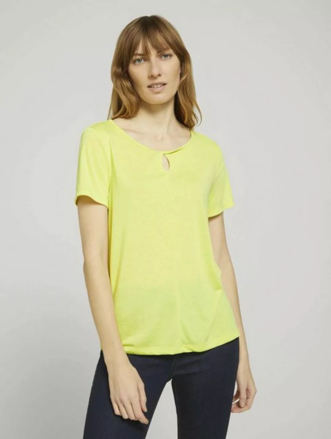 Tom Tailor Kurzarm T-shirt M Grape Leaf Green günstig online kaufen