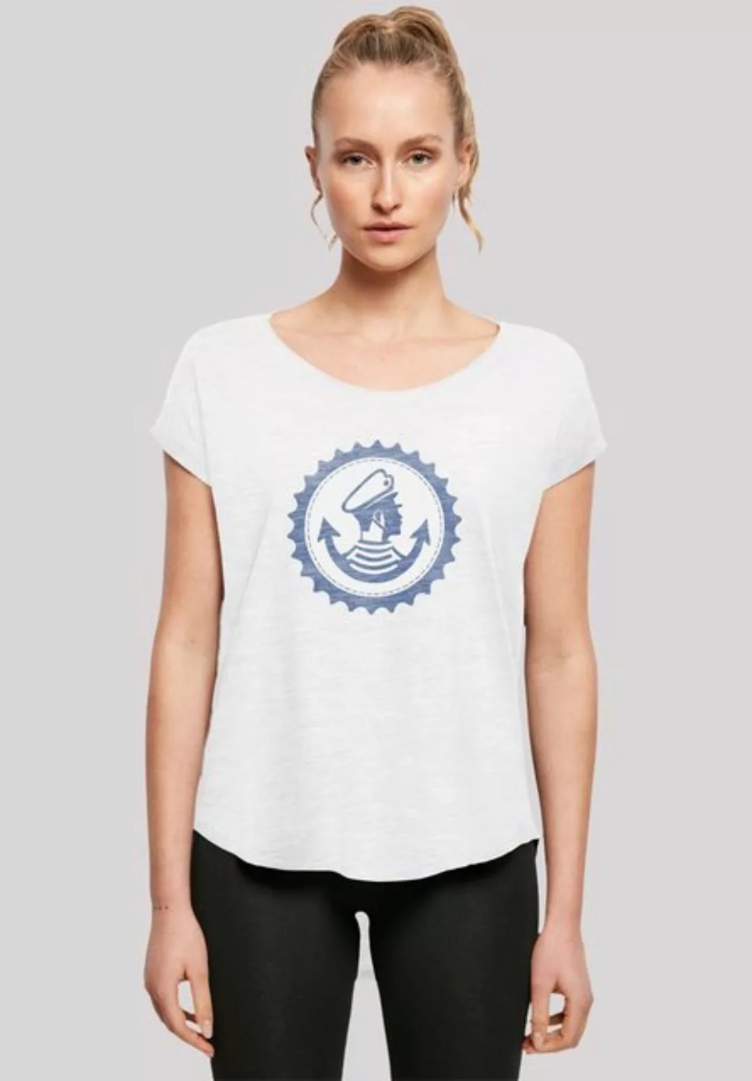 F4NT4STIC T-Shirt "Knut und Jan Hamburg with Ladies Long Slub Tee", Print günstig online kaufen