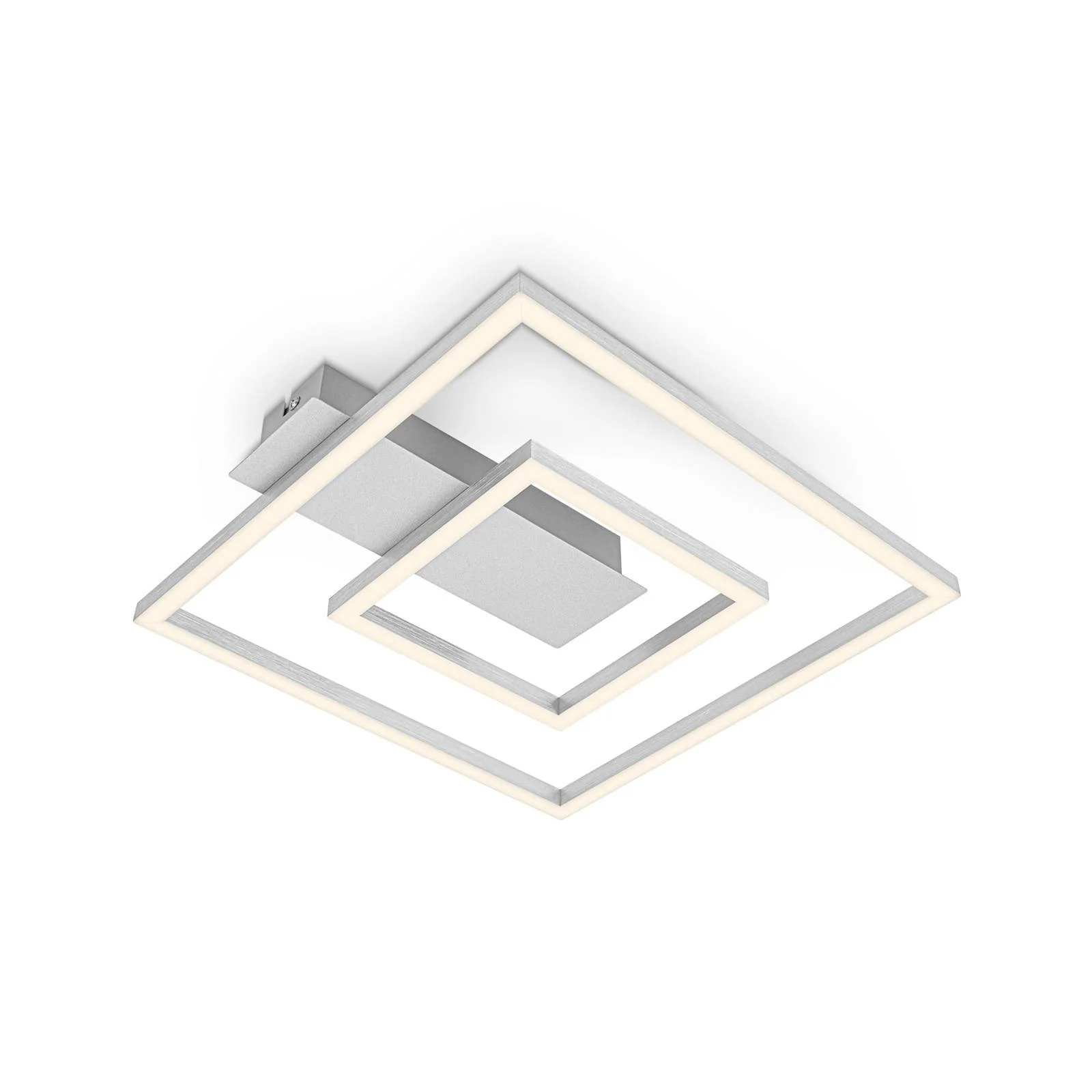 LED-Deckenleuchte 3772 mit 2 Rahmen, alu günstig online kaufen