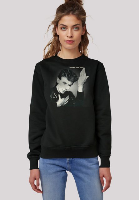 F4NT4STIC Sweatshirt David Bowie Heroes Album Cover Premium Qualität günstig online kaufen