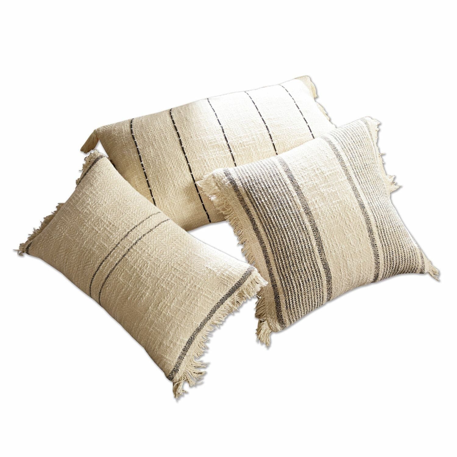 Mirabeau Kissenhülle Kissenhülle 3er Set Wallon günstig online kaufen