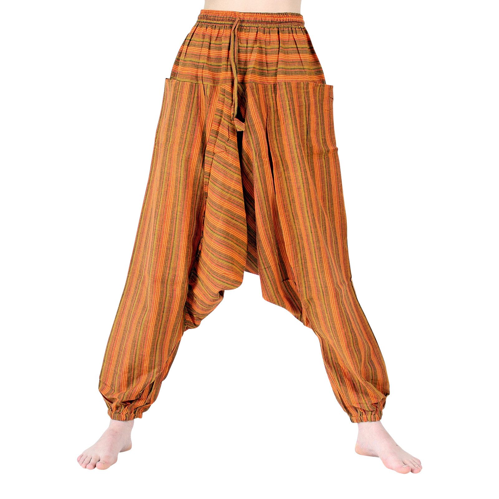 BUDDHA arts&more Haremshose Gestreifte Haremshose aus günstig online kaufen