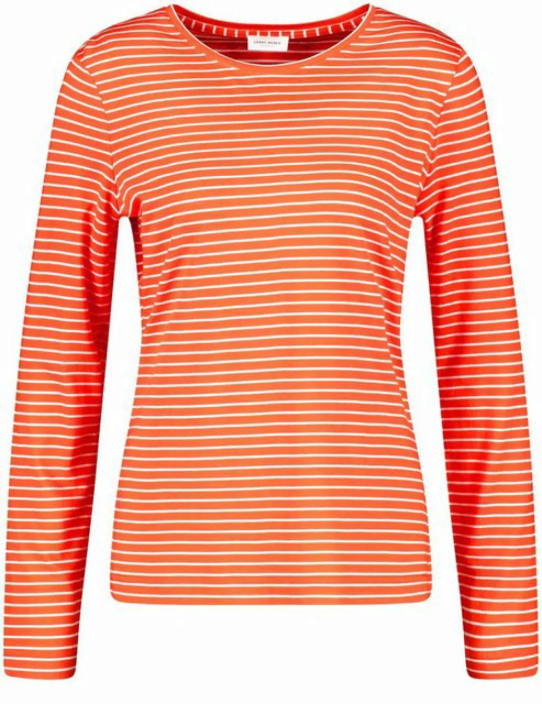 GERRY WEBER Sweatshirt Geringelter Pullover günstig online kaufen