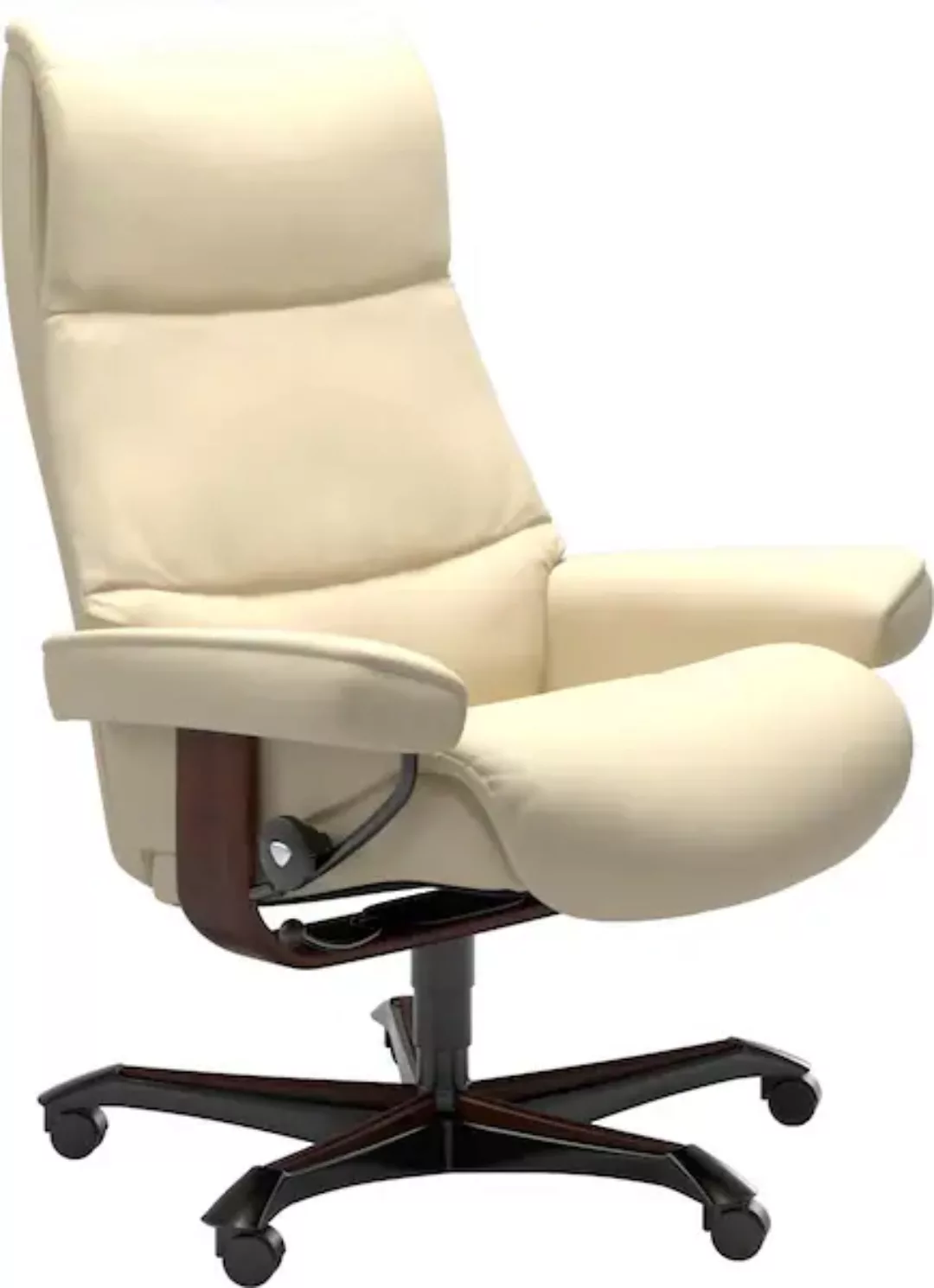 Stressless® Relaxsessel »View«, mit Home Office Base, Größe M,Gestell Braun günstig online kaufen