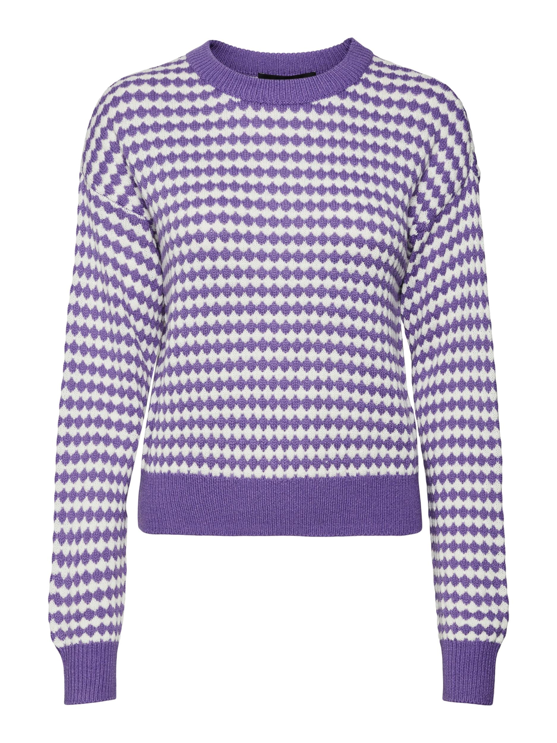 Vero Moda Rundhalspullover VMGABI LS O-NECK PULLOVER GA BF günstig online kaufen