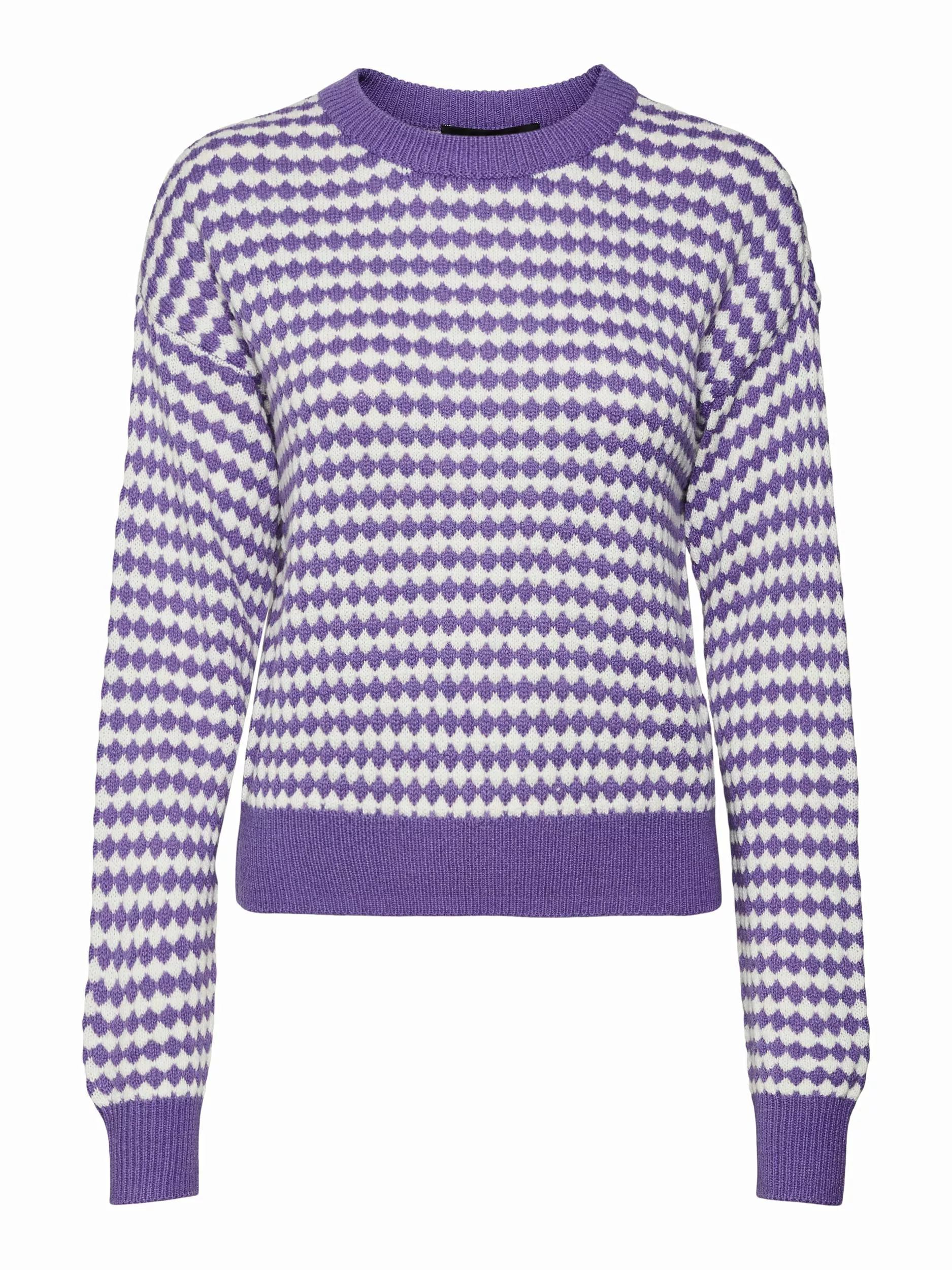 Vero Moda Rundhalspullover VMGABI LS O-NECK PULLOVER GA BF günstig online kaufen