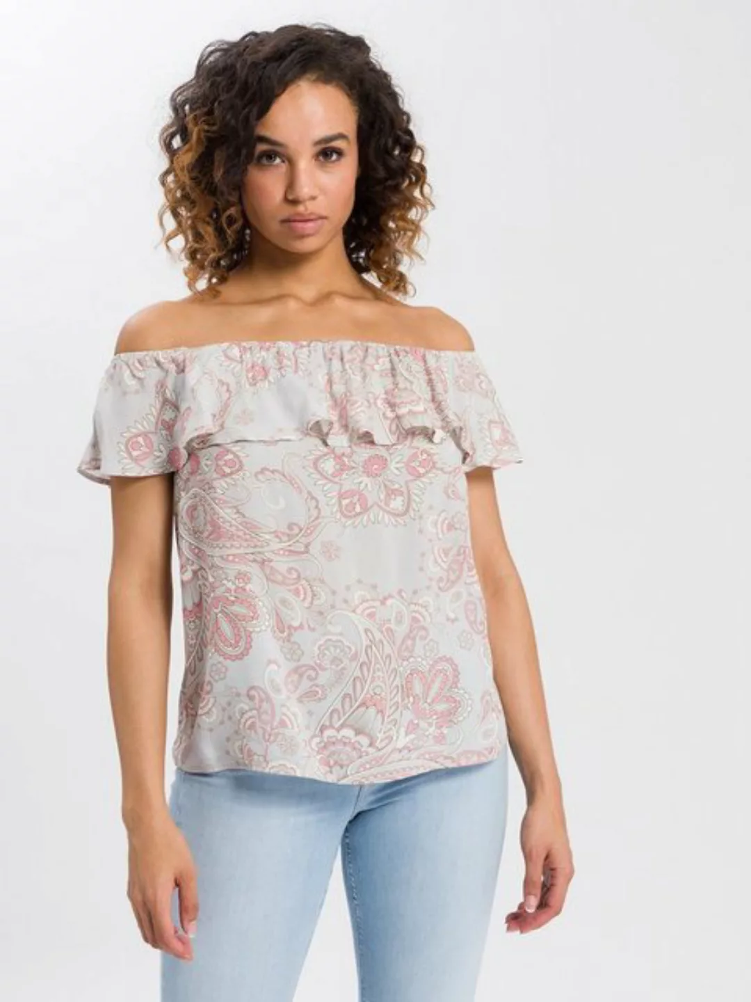 CROSS JEANS® Shirtbluse 75315 günstig online kaufen