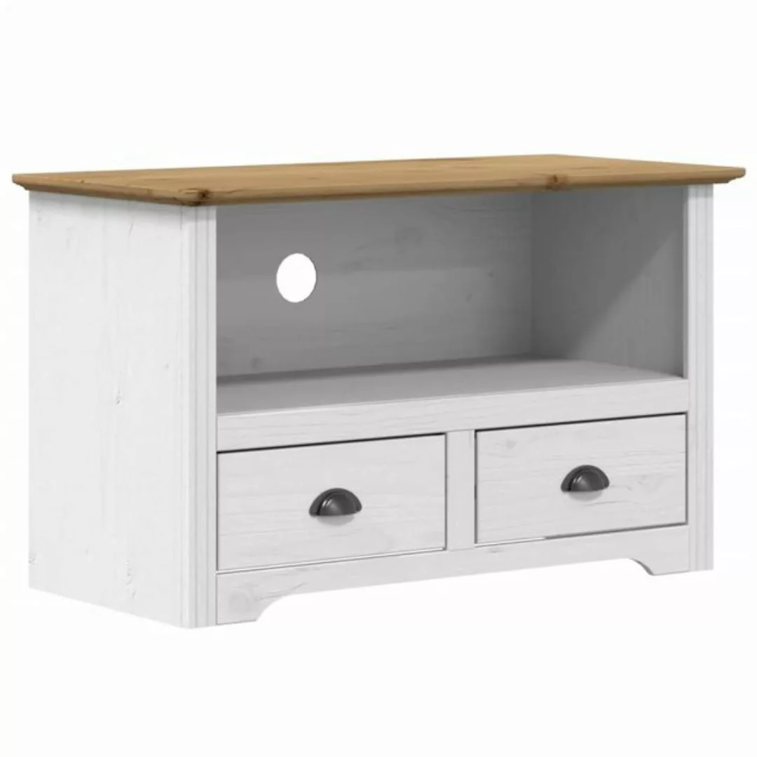 furnicato TV-Schrank mit 2 Schubladen BODO 91,5x44,5x56 cm Kiefernholz günstig online kaufen