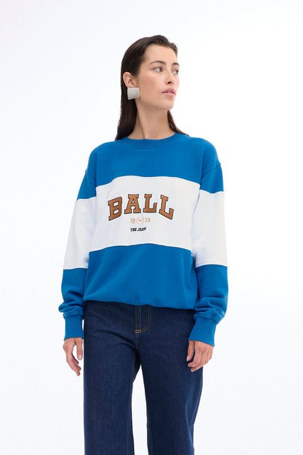 BALL Rundhalspullover BAMONTANA SWEAT rundhalspullover mit Stickerei günstig online kaufen