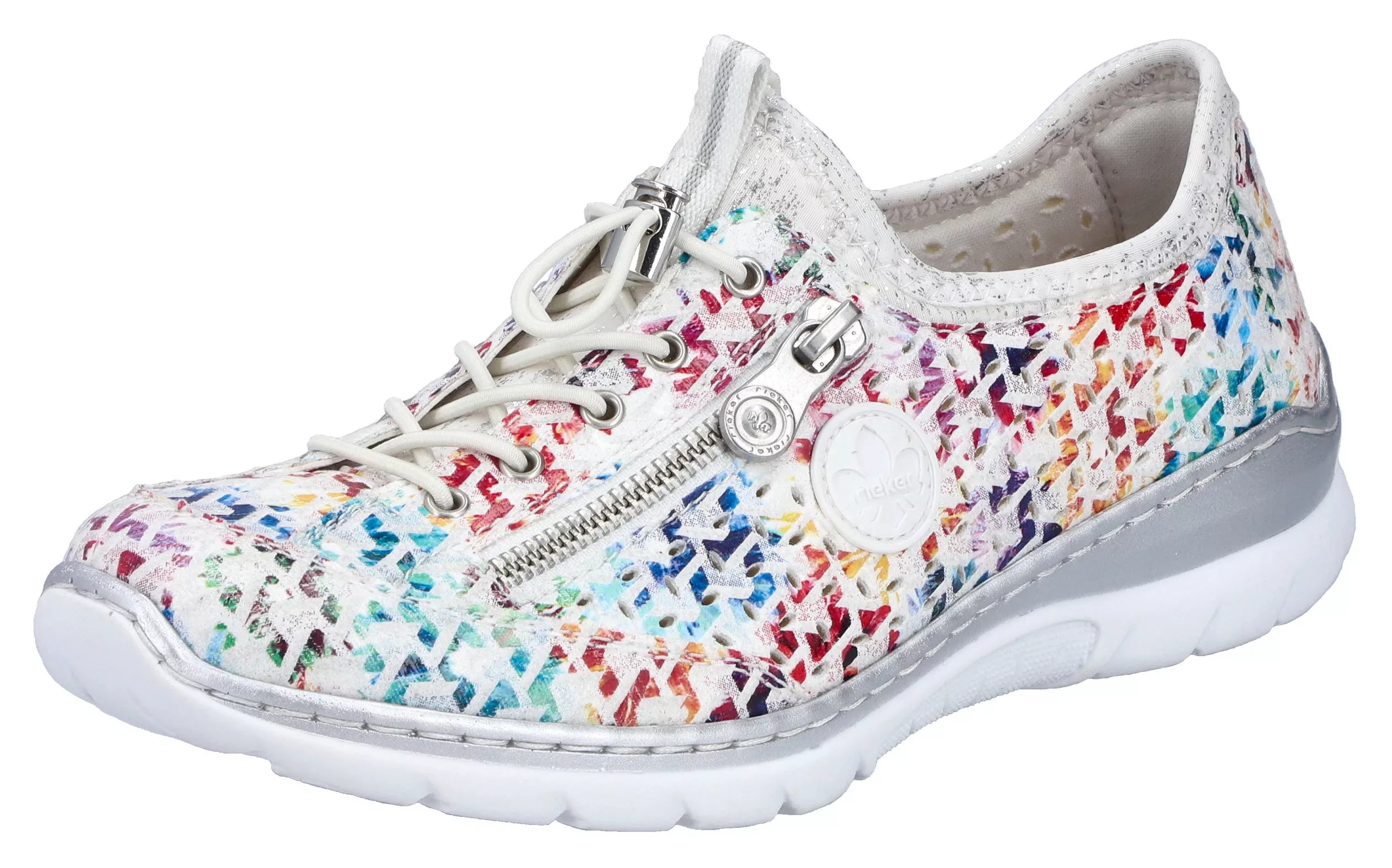 Rieker Slip-On Sneaker, Schlupfschuh, Freizeitsneaker, Halbschuh mit MemoSo günstig online kaufen