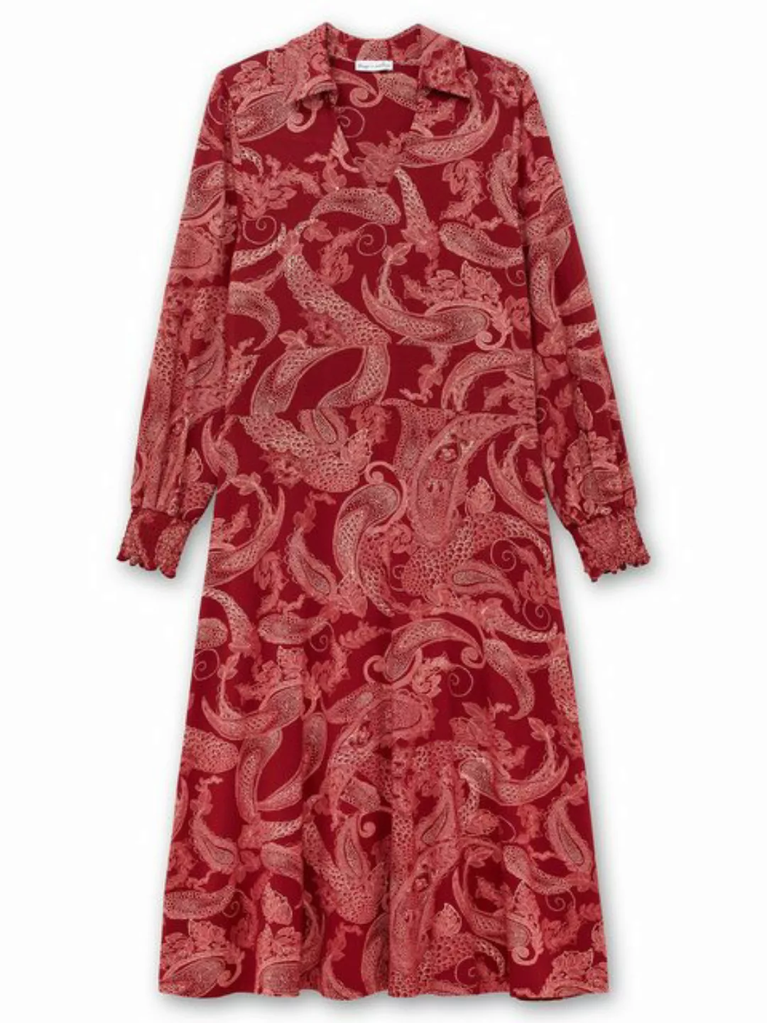 sheego by Joe Browns Jerseykleid Große Größen mit Paisleydruck und Blusenkr günstig online kaufen