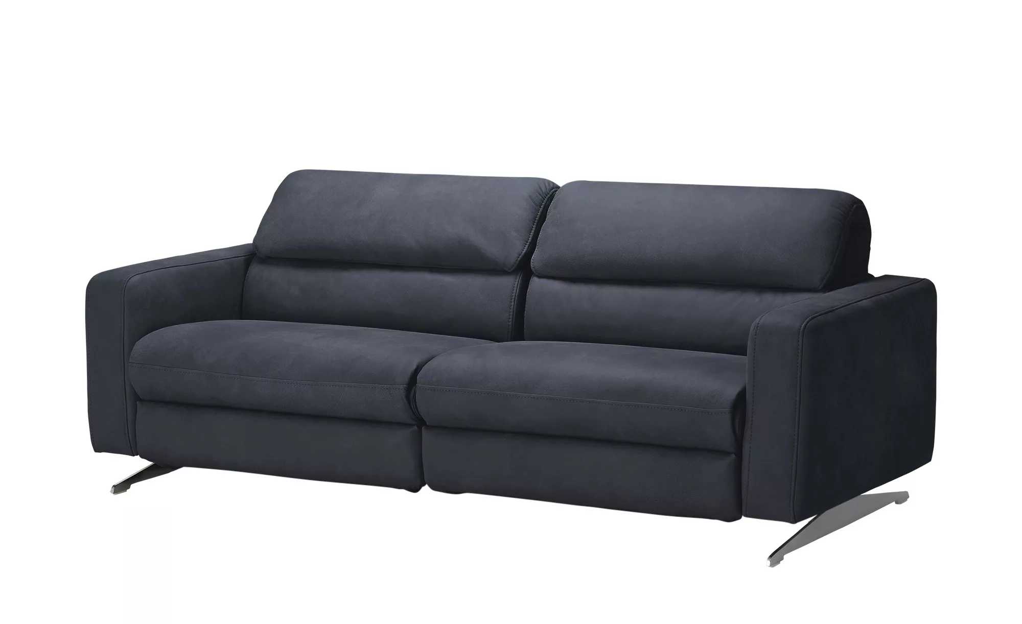 Hukla Ledersofa  Carisma ¦ blau ¦ Maße (cm): B: 218 H: 82 T: 96 Polstermöbe günstig online kaufen