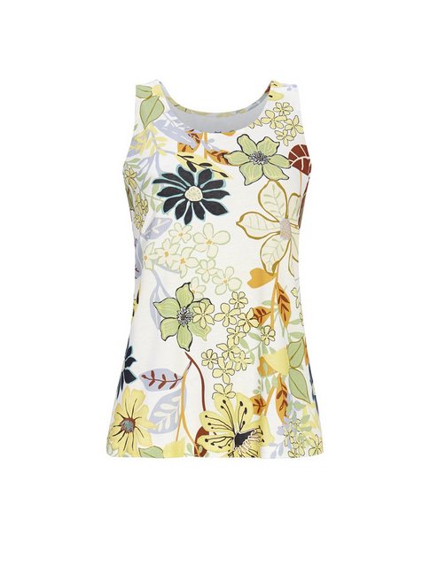 Ringella Pyjamaoberteil Ärmelloses Top mit Blumenprint (1-tlg) günstig online kaufen