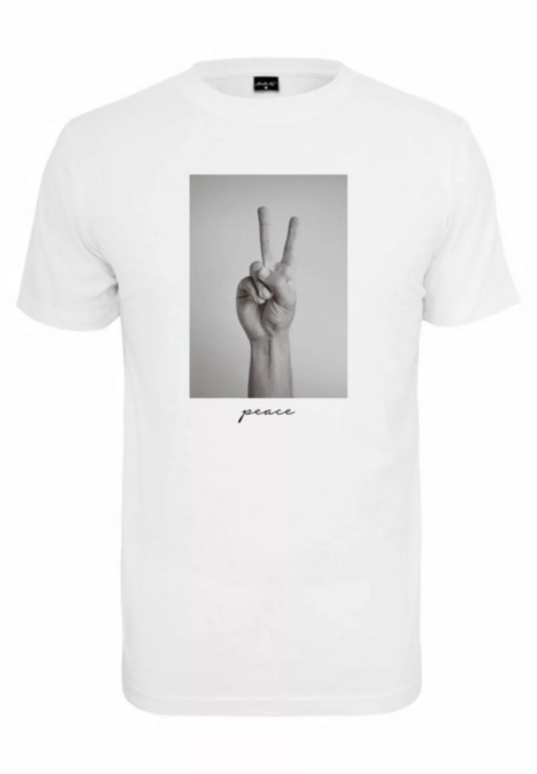 MisterTee T-Shirt MisterTee Herren Peace Sign Tee (1-tlg) günstig online kaufen