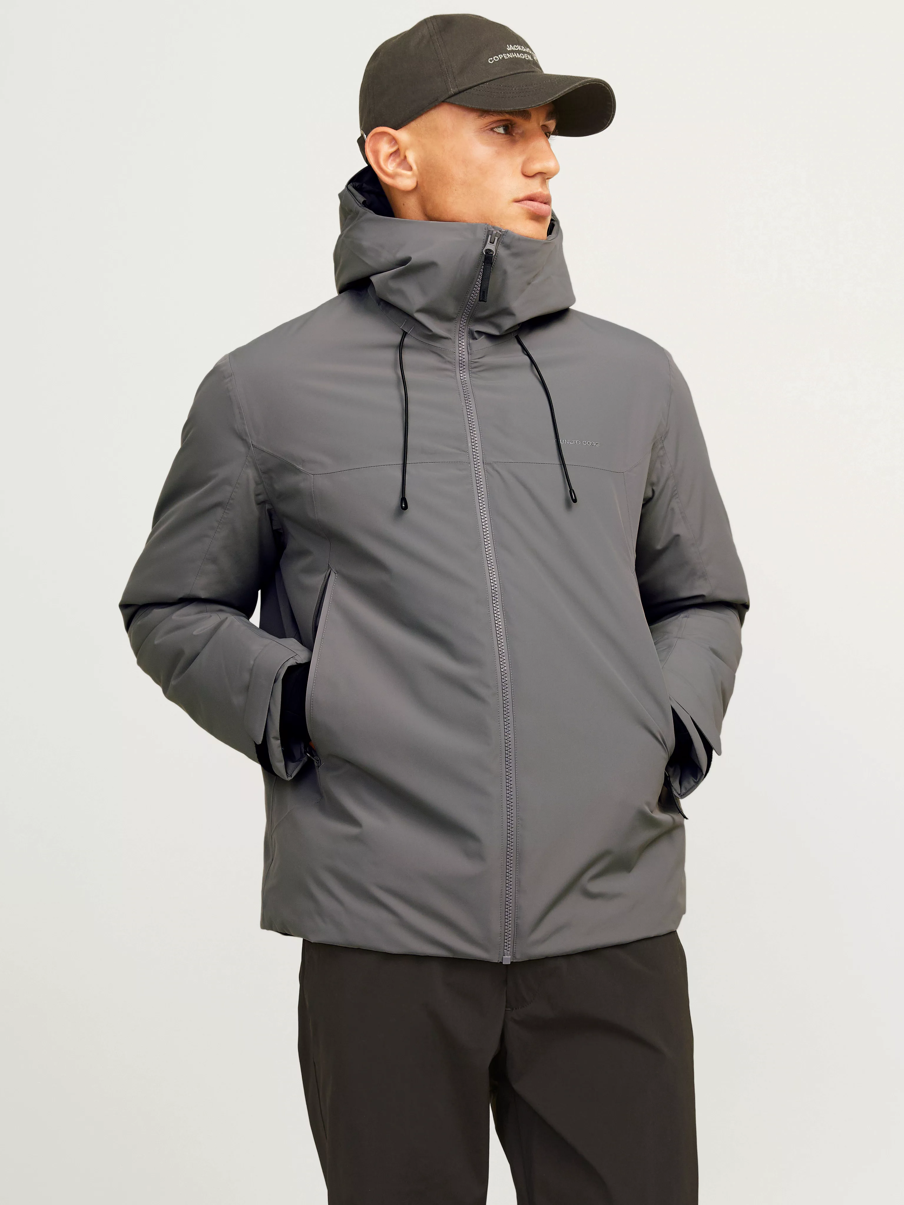 Jack & Jones Outdoorjacke "JCOSUMMIT PADDED SHELL JACKET SN", mit Kapuze günstig online kaufen