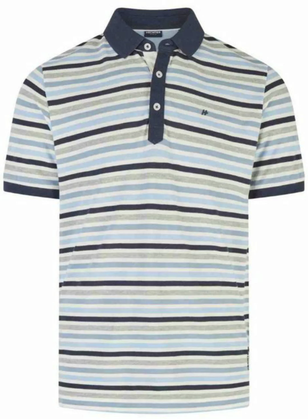 HECHTER PARIS Poloshirt mit modernem Streifendesign günstig online kaufen