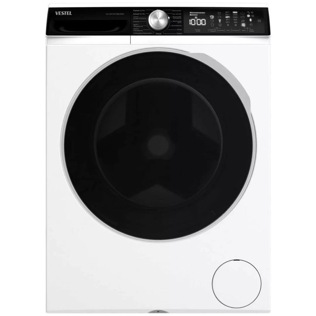 VESTEL Waschvollautomat VG-WFWT3863WA weiß B/H/T: ca. 59,7x84,5x55,7 cm ca. günstig online kaufen