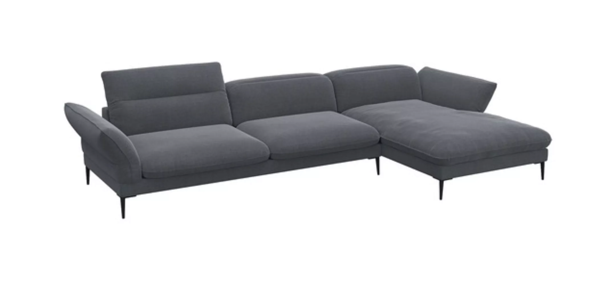 FLEXLUX Ecksofa »Salino, Funktionssofa mit Recamiere, Relaxsofa, Ecksofa«, günstig online kaufen