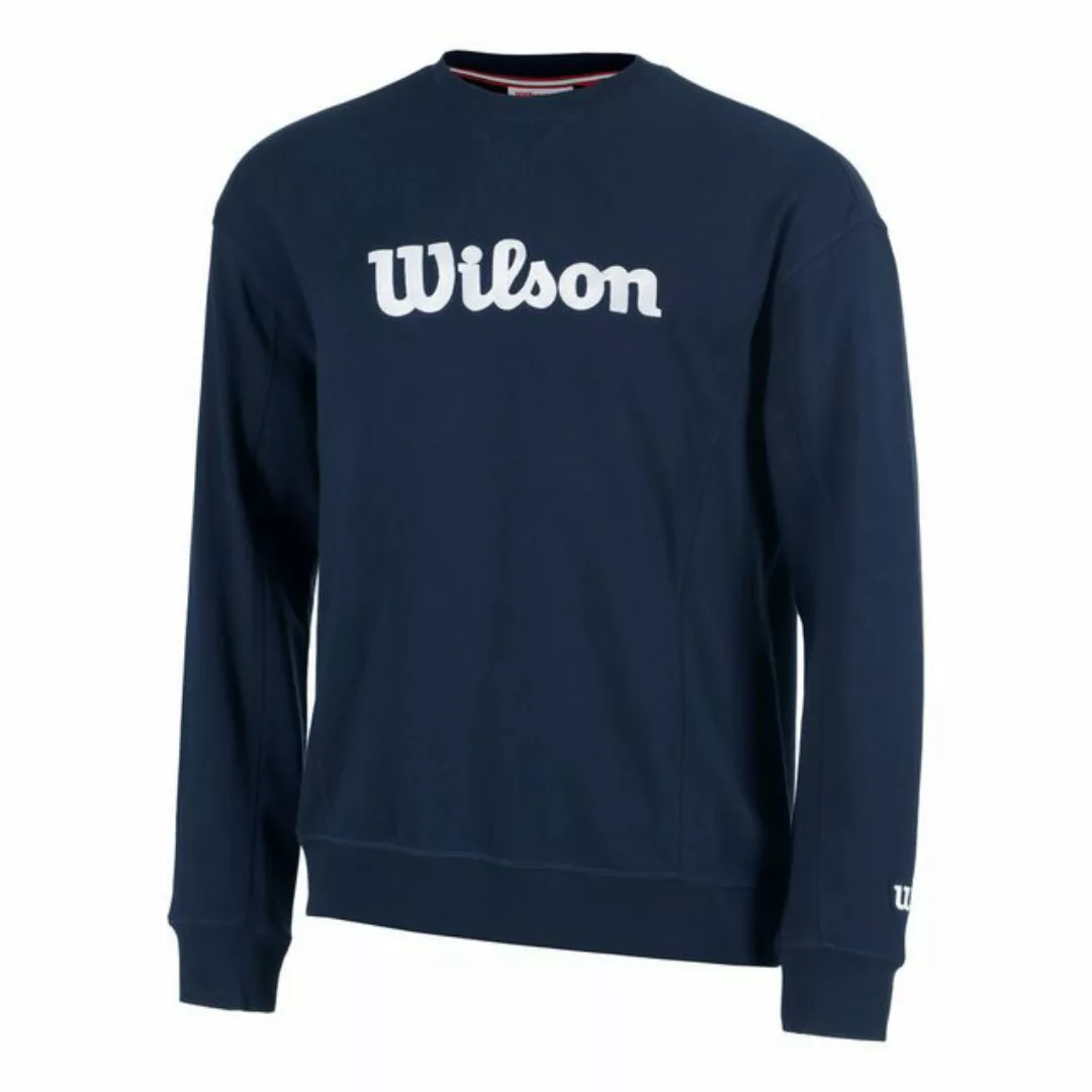 Wilson Sweatshirt M Parkside Crew Classic Navy Script günstig online kaufen